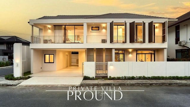 บ้านหรู 2 ชั้น สไตล์ Contemporary Modern เข้าอยู่ได้ทันที หางดง 